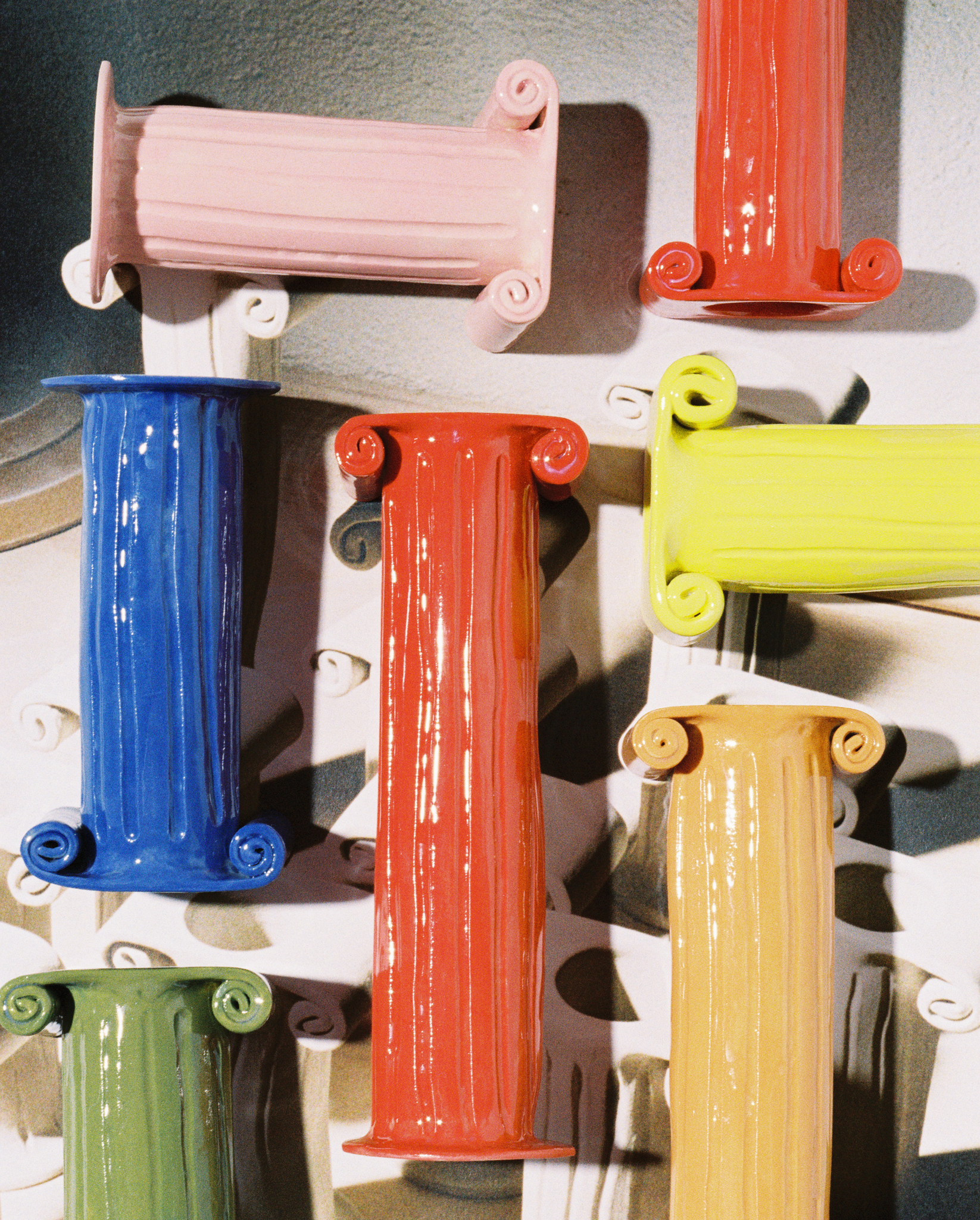 Pillar Candle Holder (Olive)