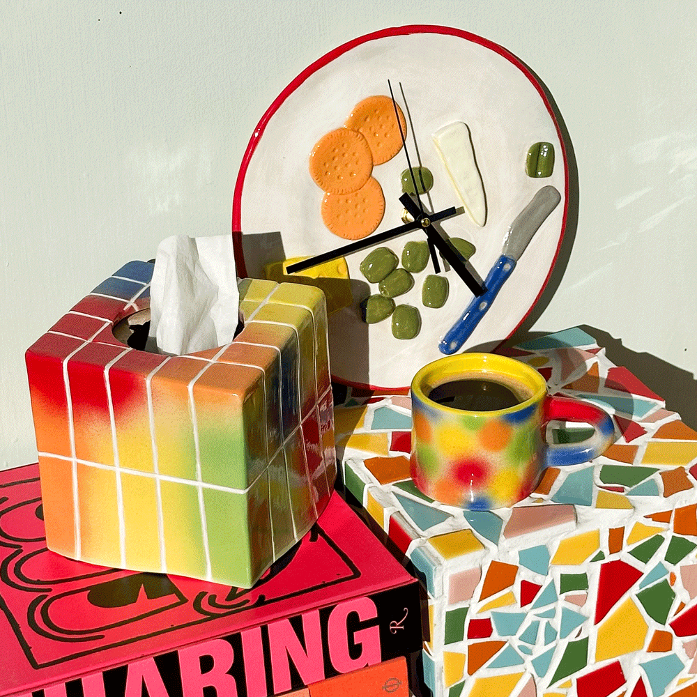 Fairy Floss Tissue Box STUDIODAFFA