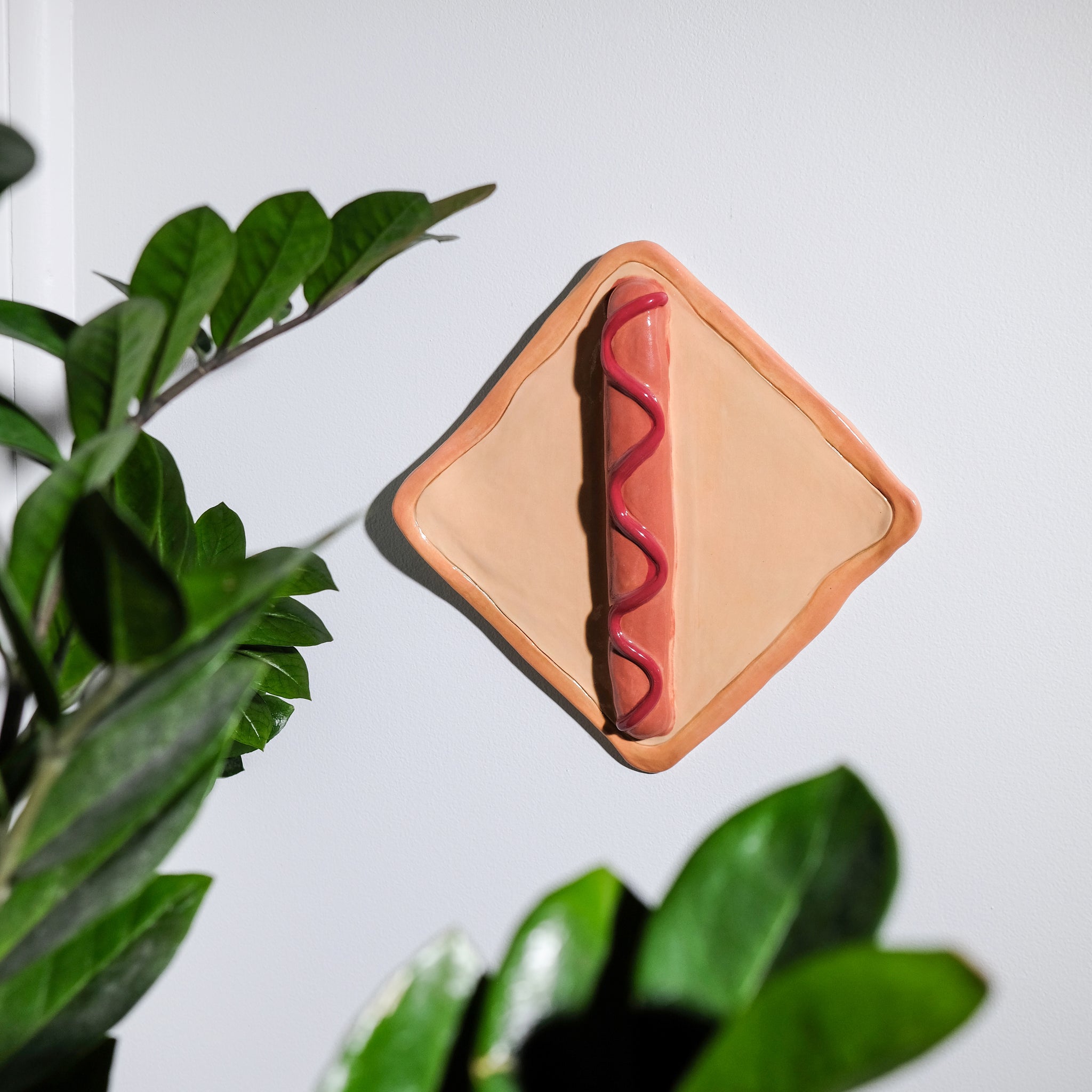 Sausage in Bread | Wall Hanging