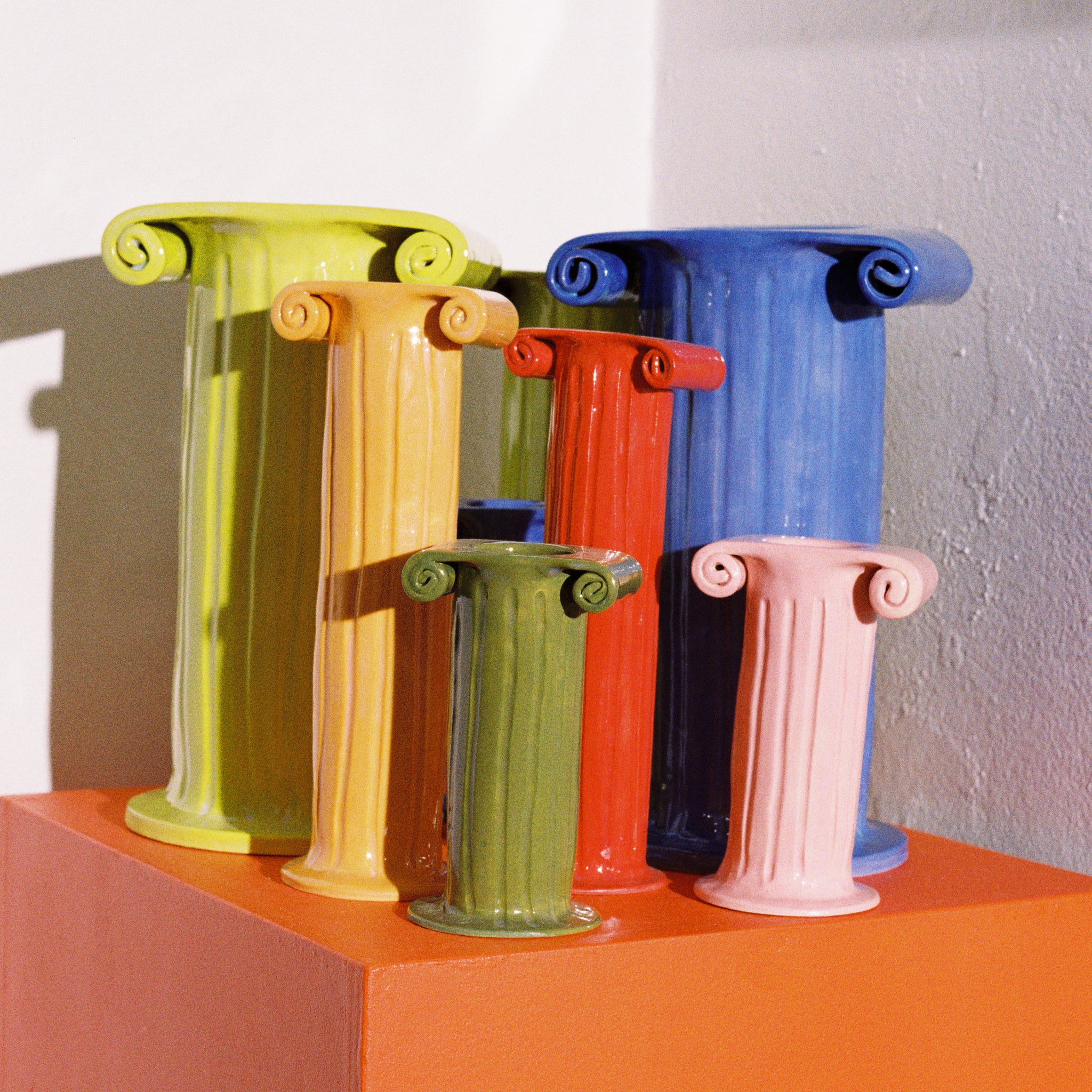 Large Pillar Vase (Citrus)